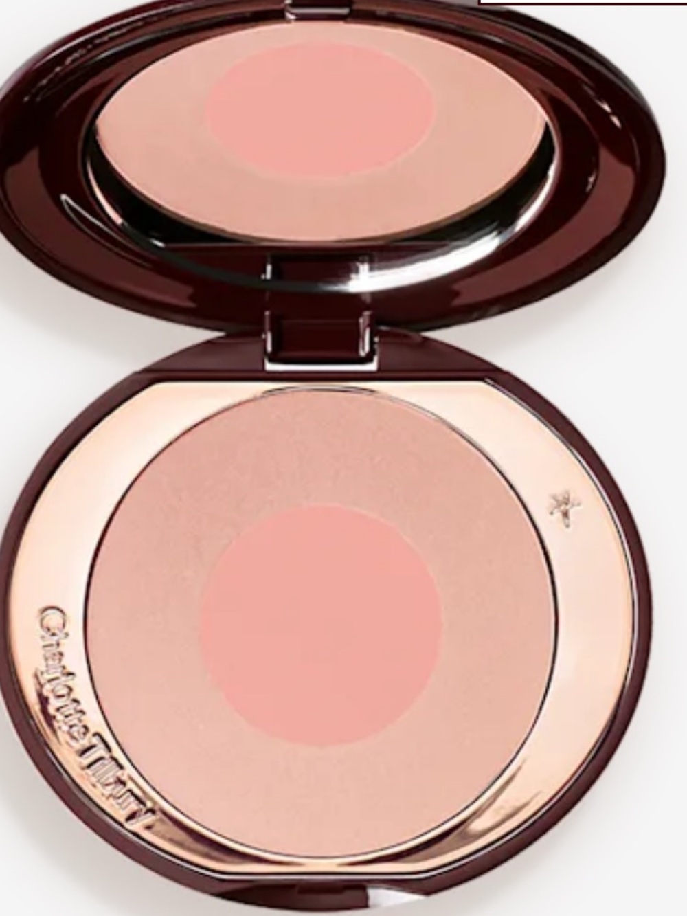 Charlotte Tilbury Cheek to Chic Powder Blush in First Love NIB